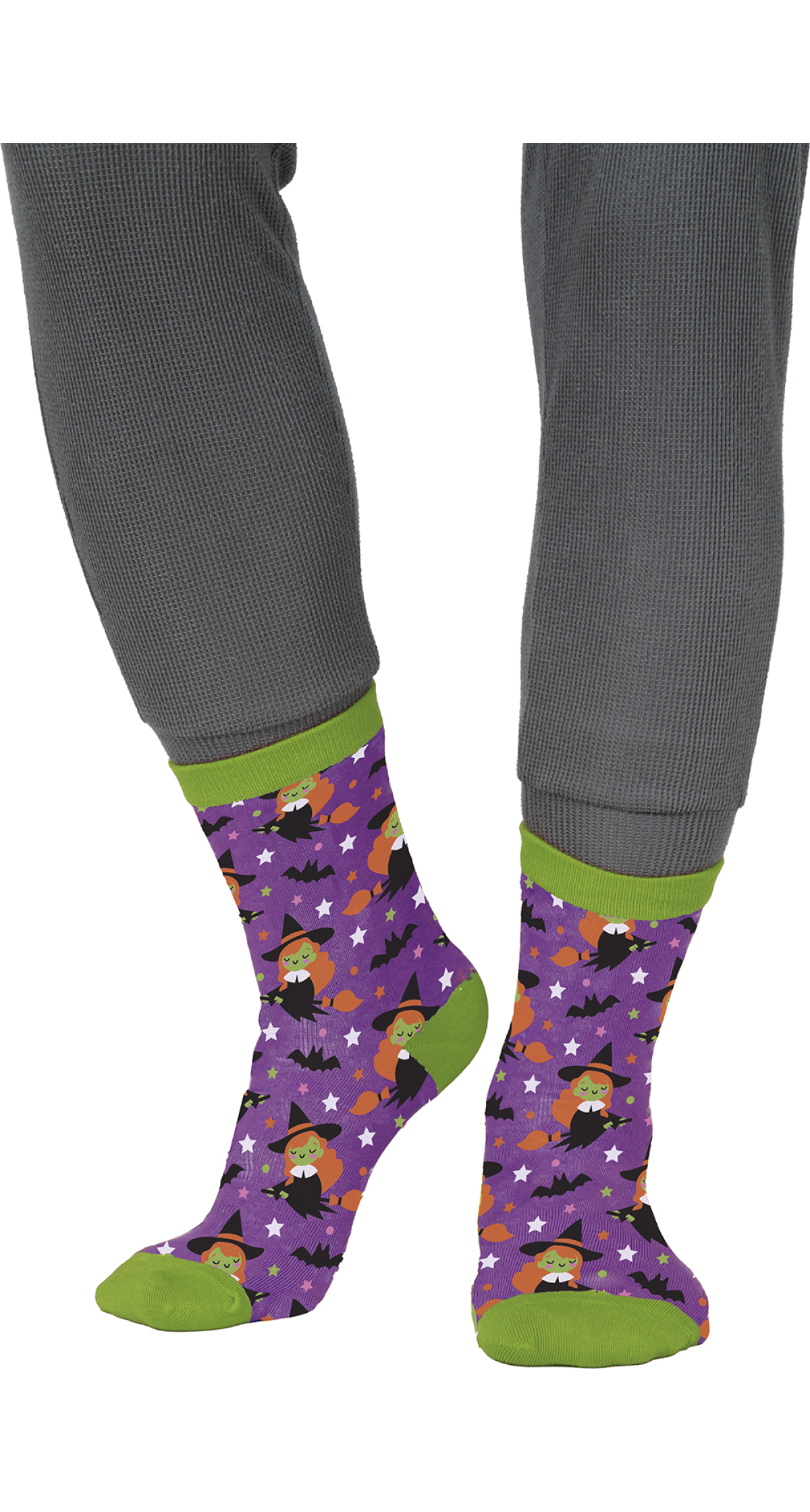 Halloween Witches Socks - Size 22-28