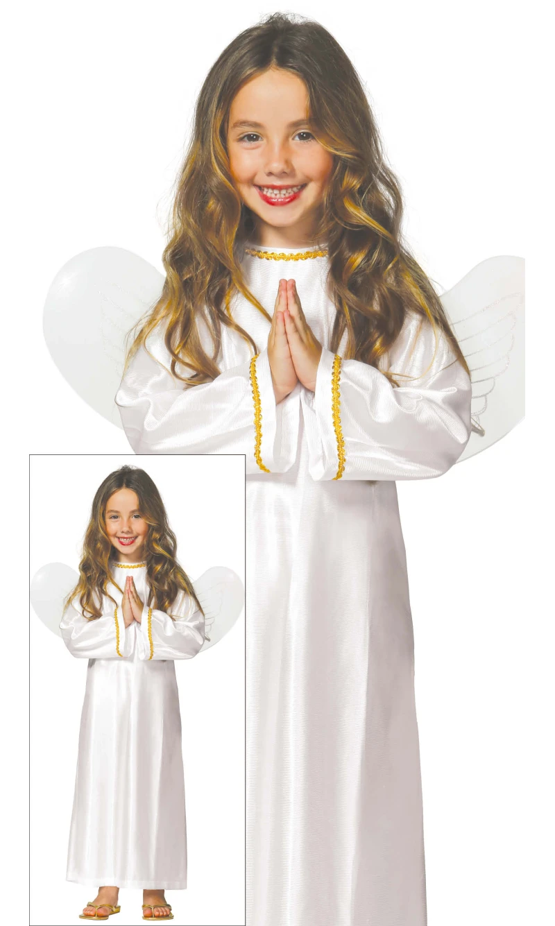 Girl / Boy Angel with Wings (Angelito) - Age 5 to 6 Years