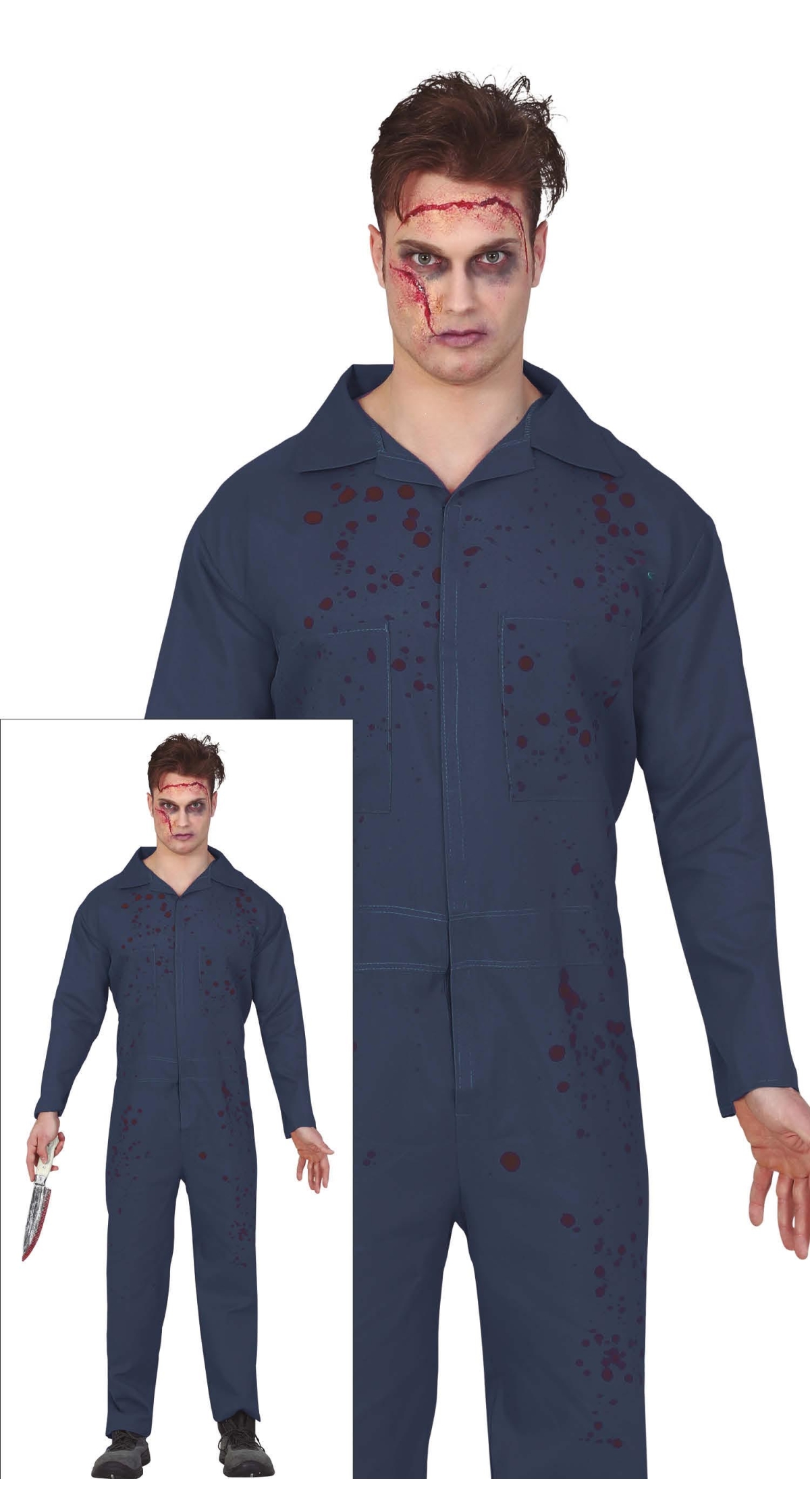 Michael Myers Boiler Suit Costume - Adult Size Large (52-54) 