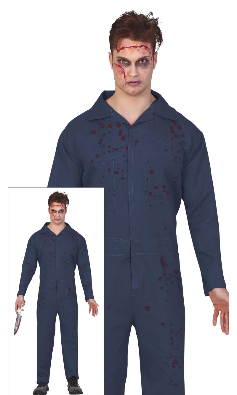 Michael Myers Boiler Suit Costume - Adult Size Large (52-54) 