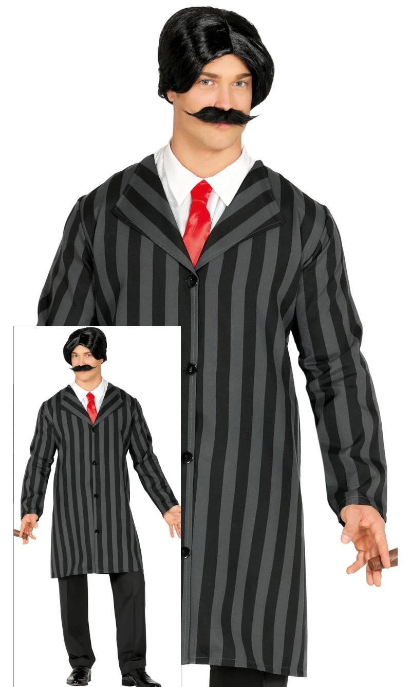 Gomez Addams Costume - Adult Size Medium (48-50)