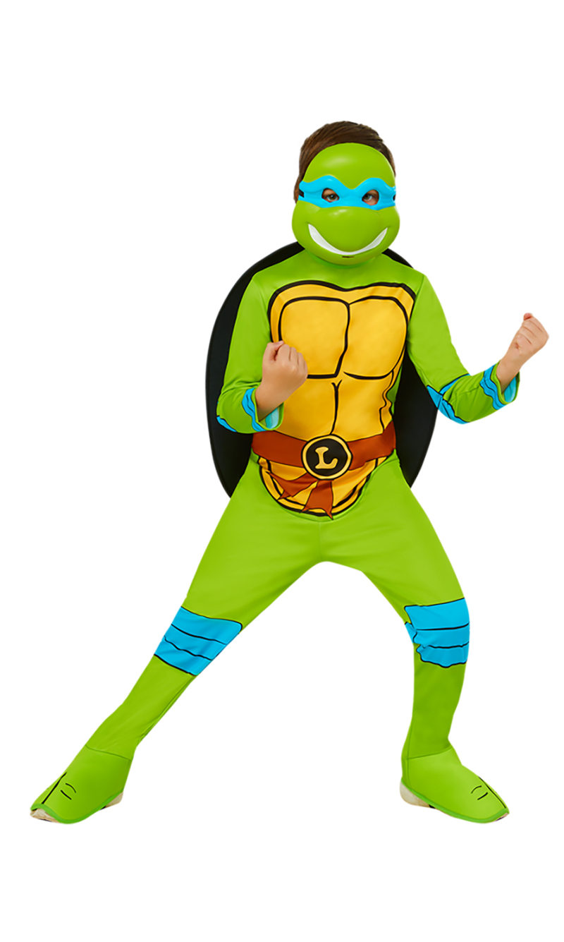 Official Licensed Ninja Turtles Leonardo TMNT Opp Costume - Age 7 to 8 Years