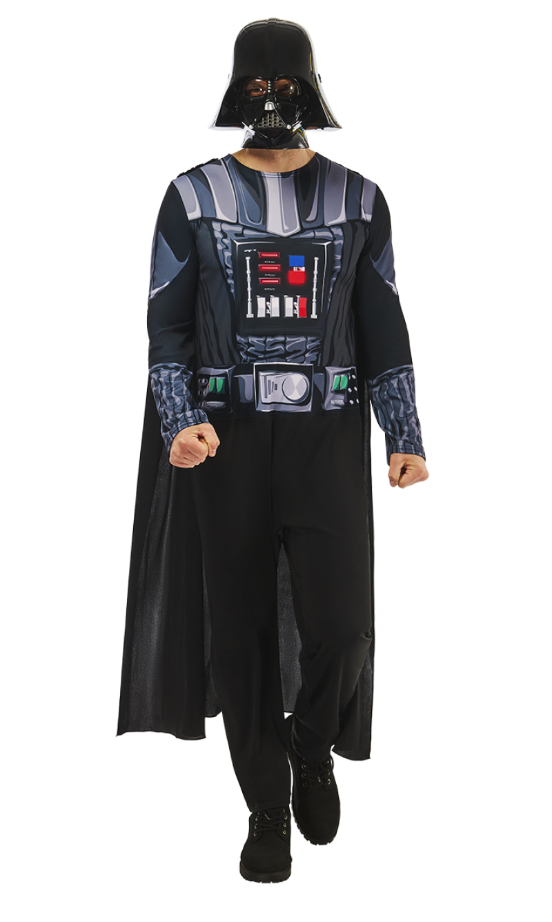Official Licensed Darth Vader Classic Costume - Adult Size Large