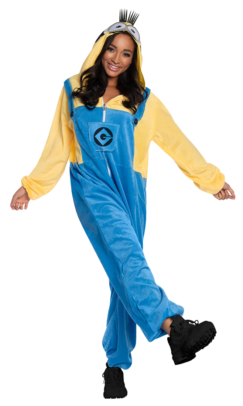 Official Licensed Minion Unisex Onesie Costume - Adult Size Medium