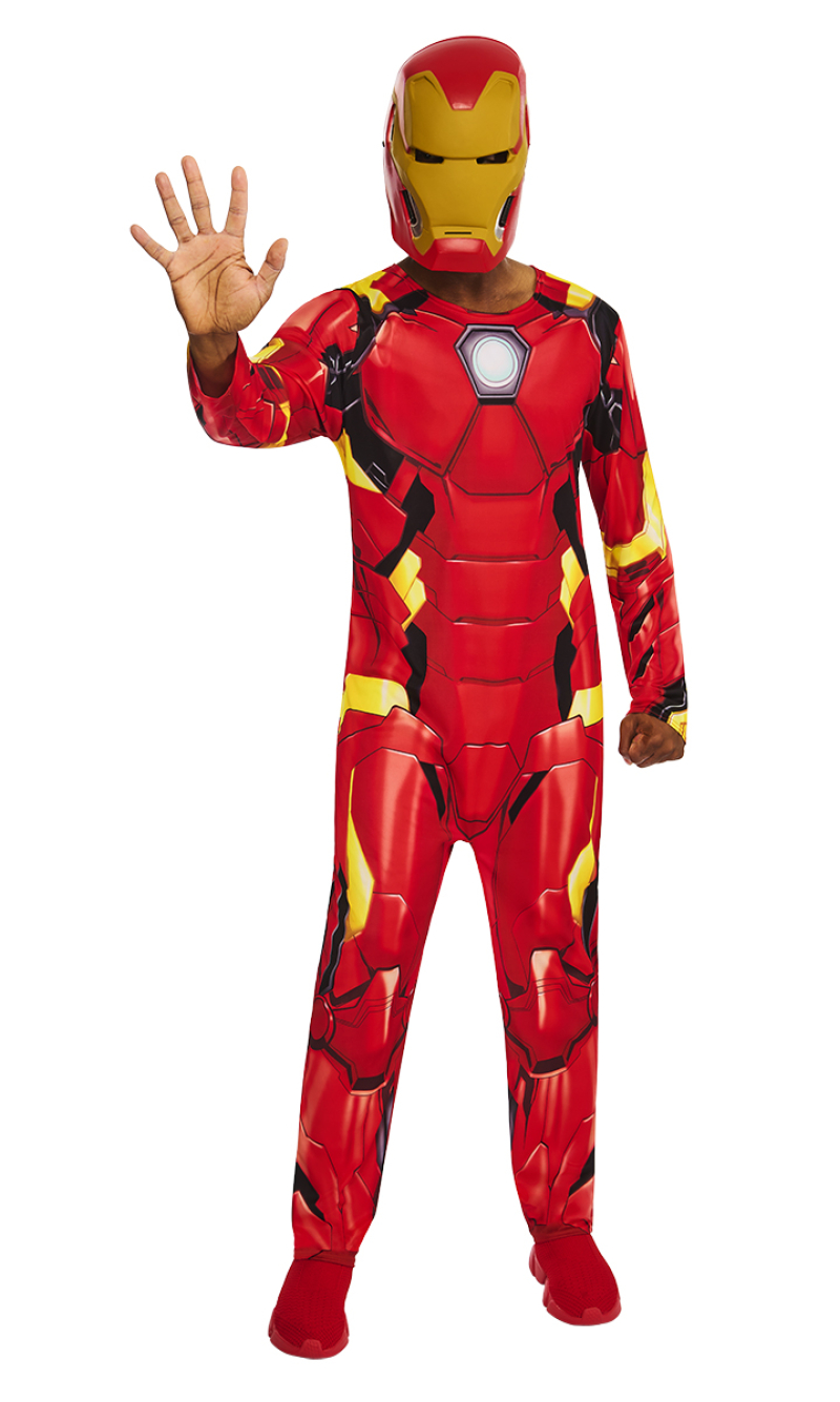 Official Licensed Iron Man Classic Costume - Adult Size Large