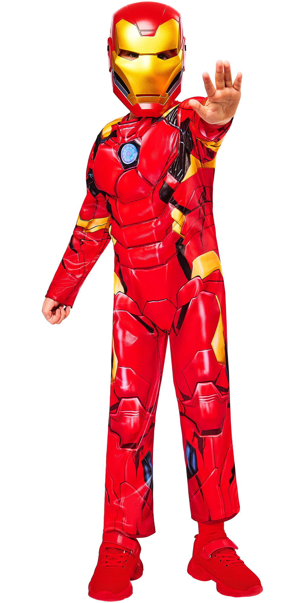 Official Licensed Deluxe Iron Man Black Line Costume - Age 5 to 6 Years