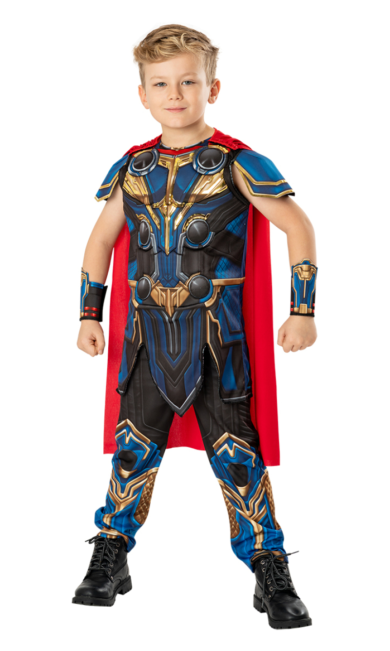Official Licensed Thor LT Deluxe Costume - Age 3 to 4 Years