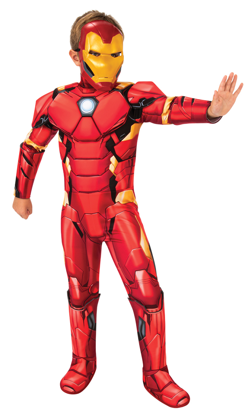 Official Licensed Iron Man Deluxe - Age 7 to 8 Years