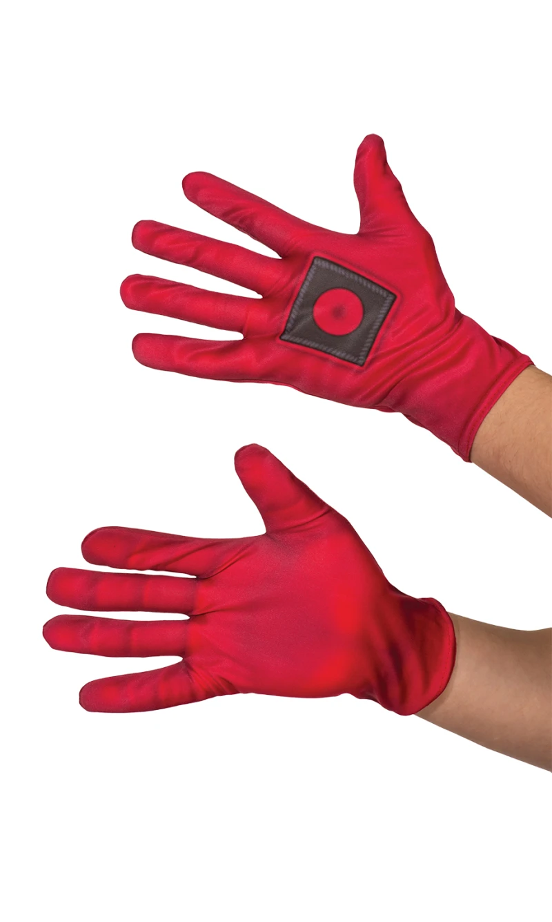 Deadpool Gloves - Adult One Size