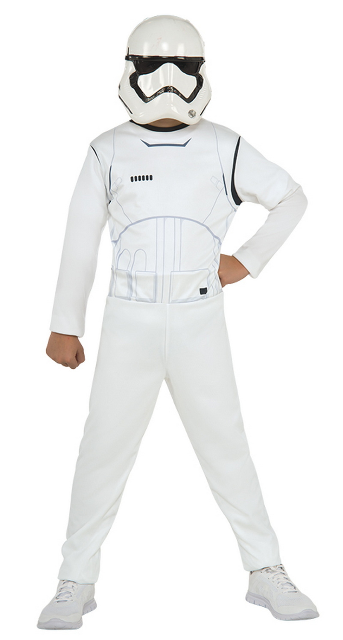 Official Licensed Star Wars Stormtropper Opp Costume - Age 8 to 10 Years