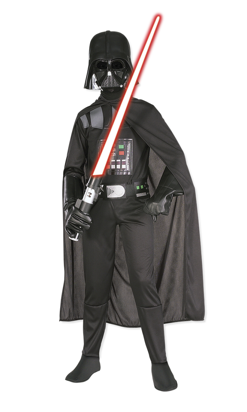 Official Licensed Star Wars Darth Vader Classic Z Costume - Age 9 to 10 Years