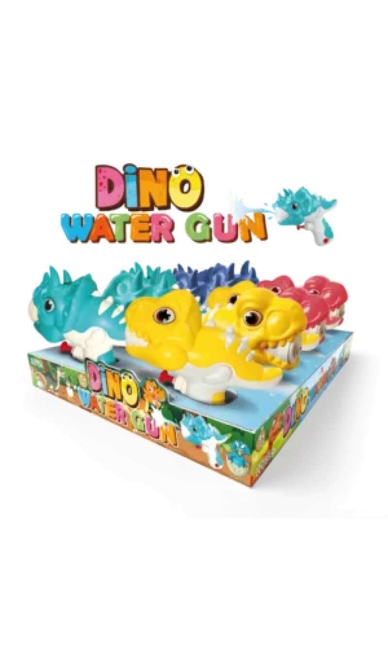 Dino Water Gun With Sweets - 1pc