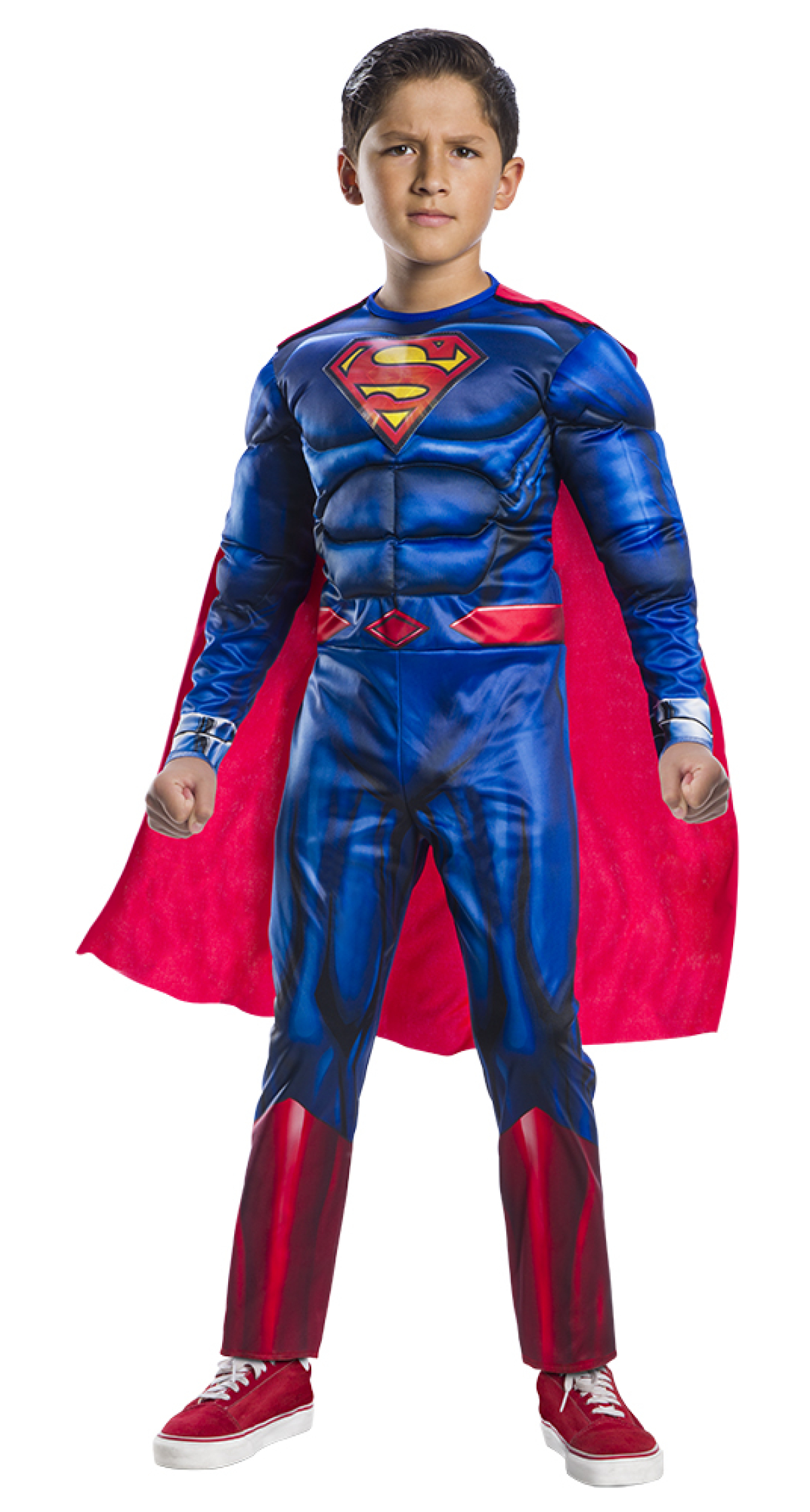 Official Licensed Superman Black Line Deluxe Costume - Age 5 to 7 Years