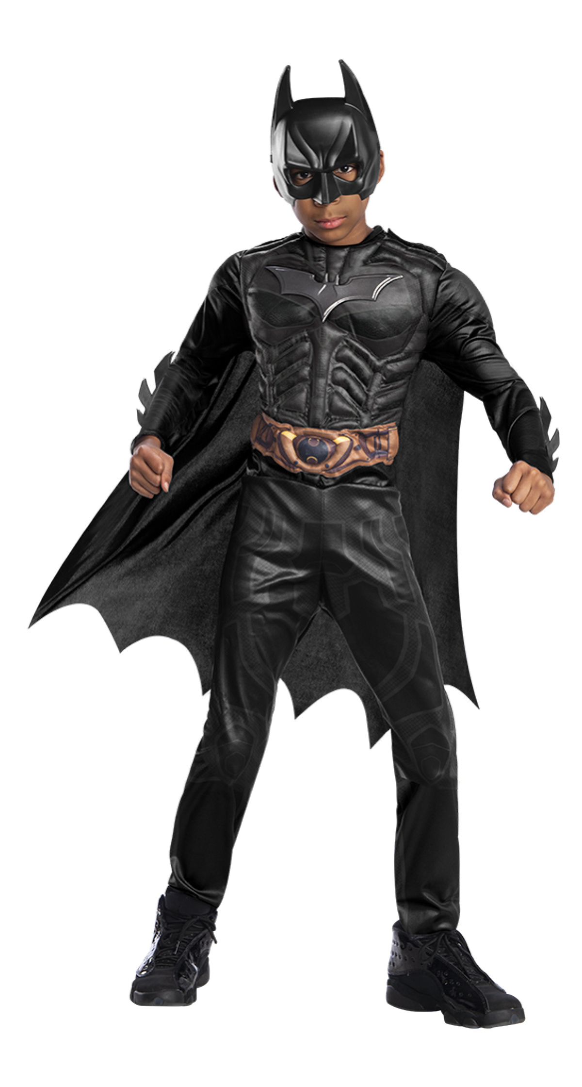 Official Licensed Deluxe Batman Black Line Costume - Age 3 to 4 Years