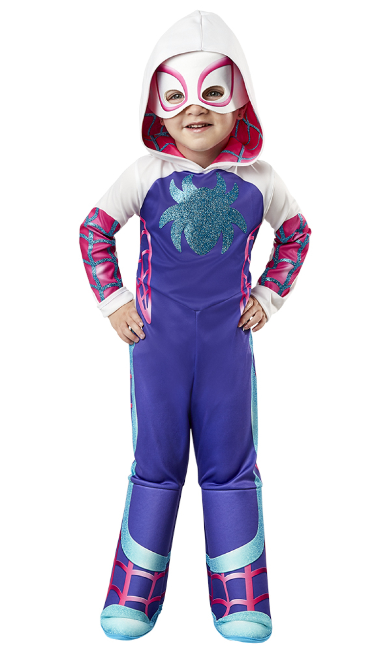 Official Licensed Spidey Deluxe Ghost Spider Costume - Age 2 to 3 Years