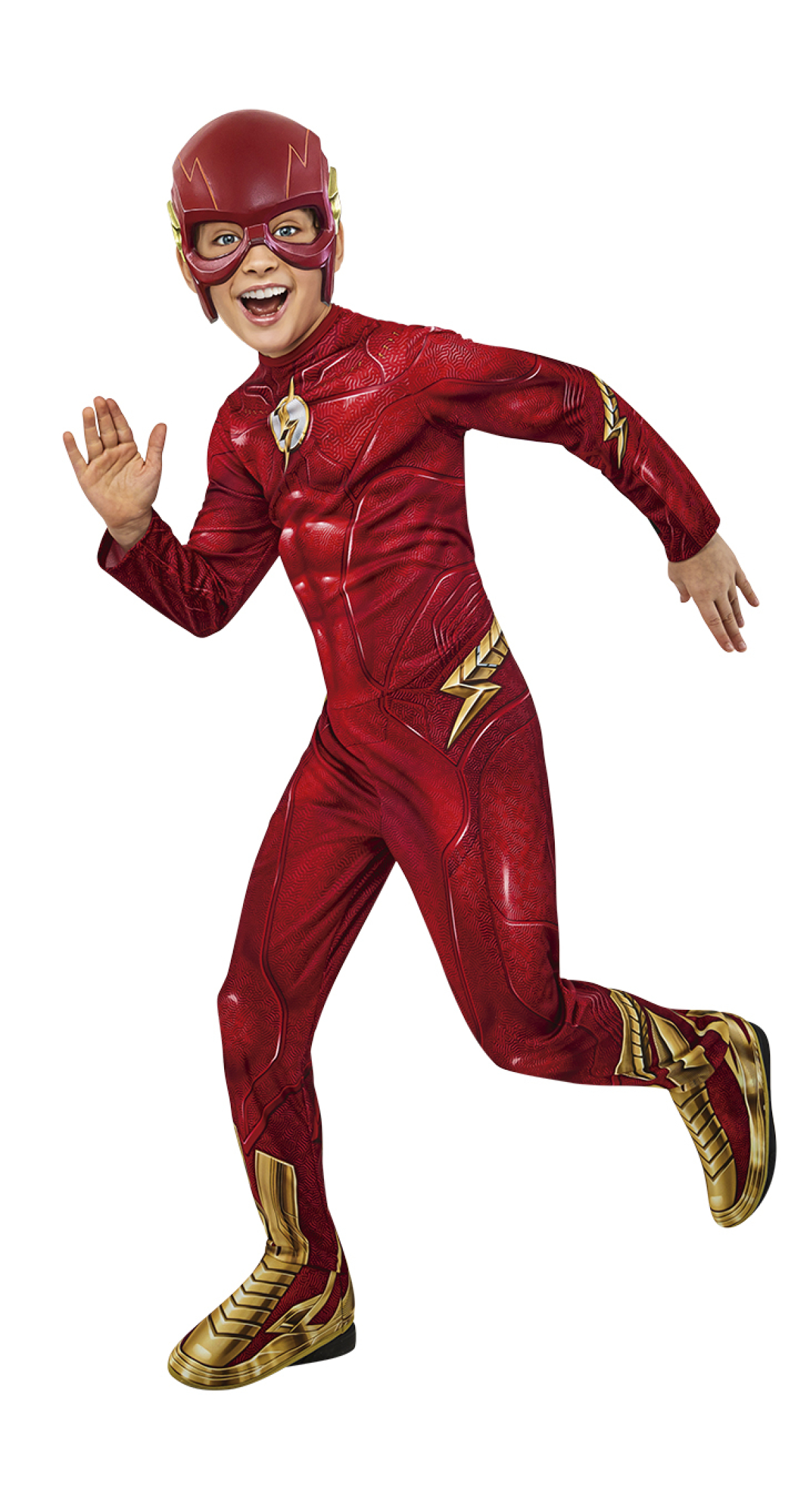 Official Licensed The Flash Classic Costume - Age 7 to 8 Years