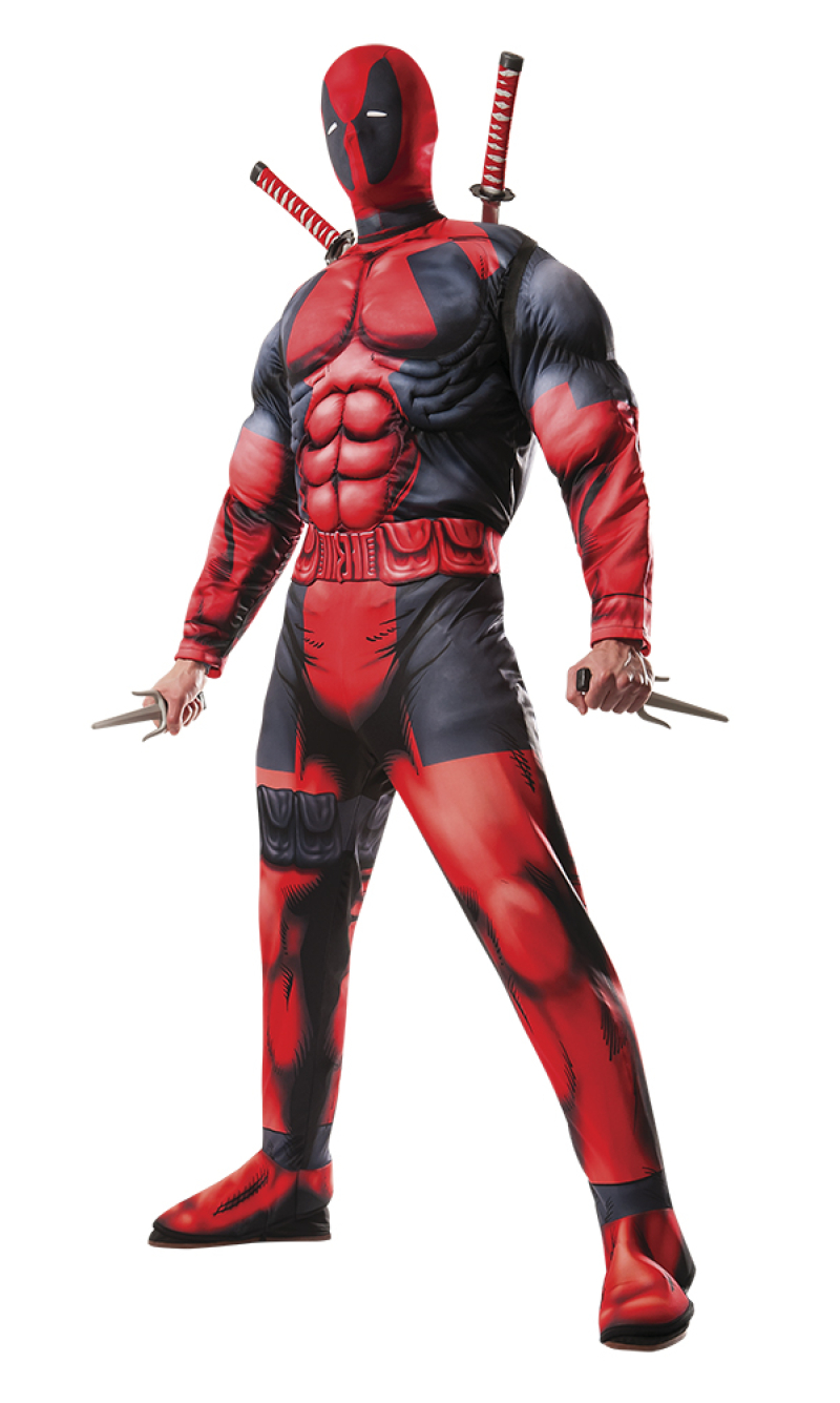 Official Deluxe Marvel Deadpool – Adult Size Extra Small