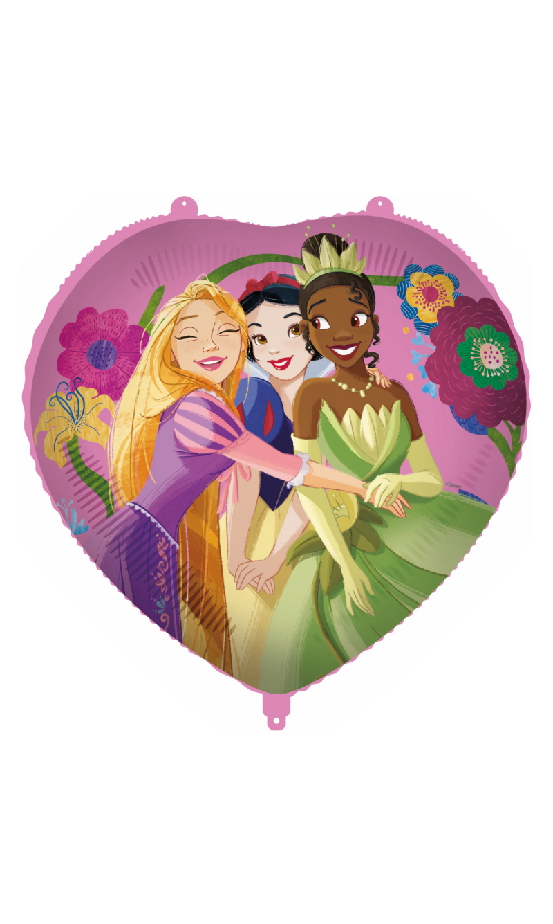 Princess Heart Foil Balloon 46cm