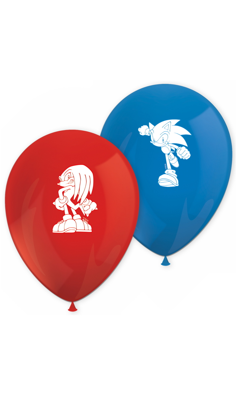 Sonic Party Latex Balloons - 8pk