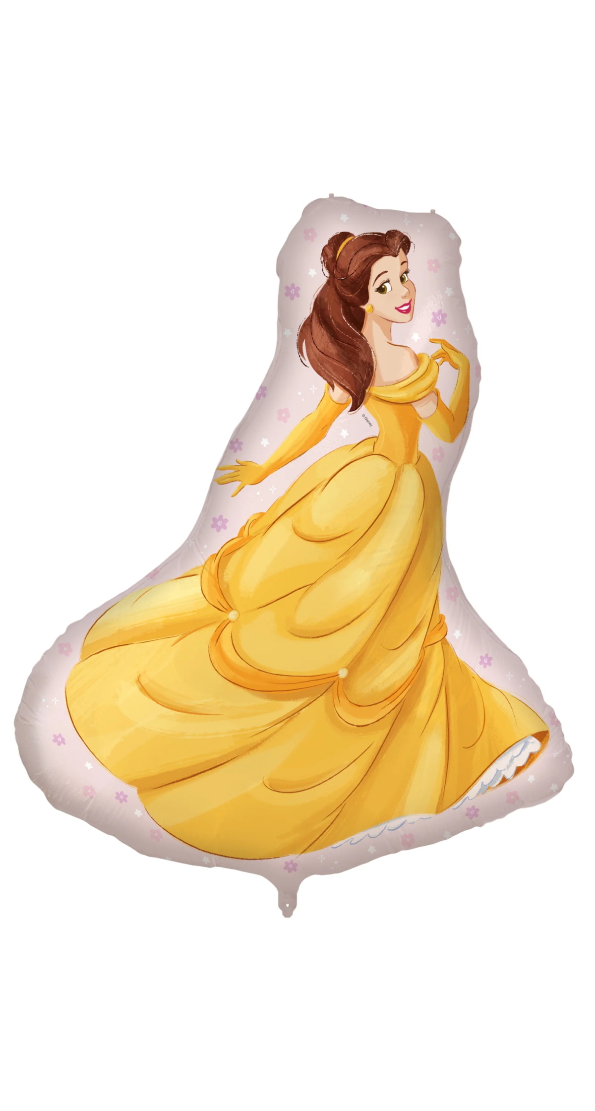 Princess Belle Shaped Supesize Foil Balloon 97x80.5cm