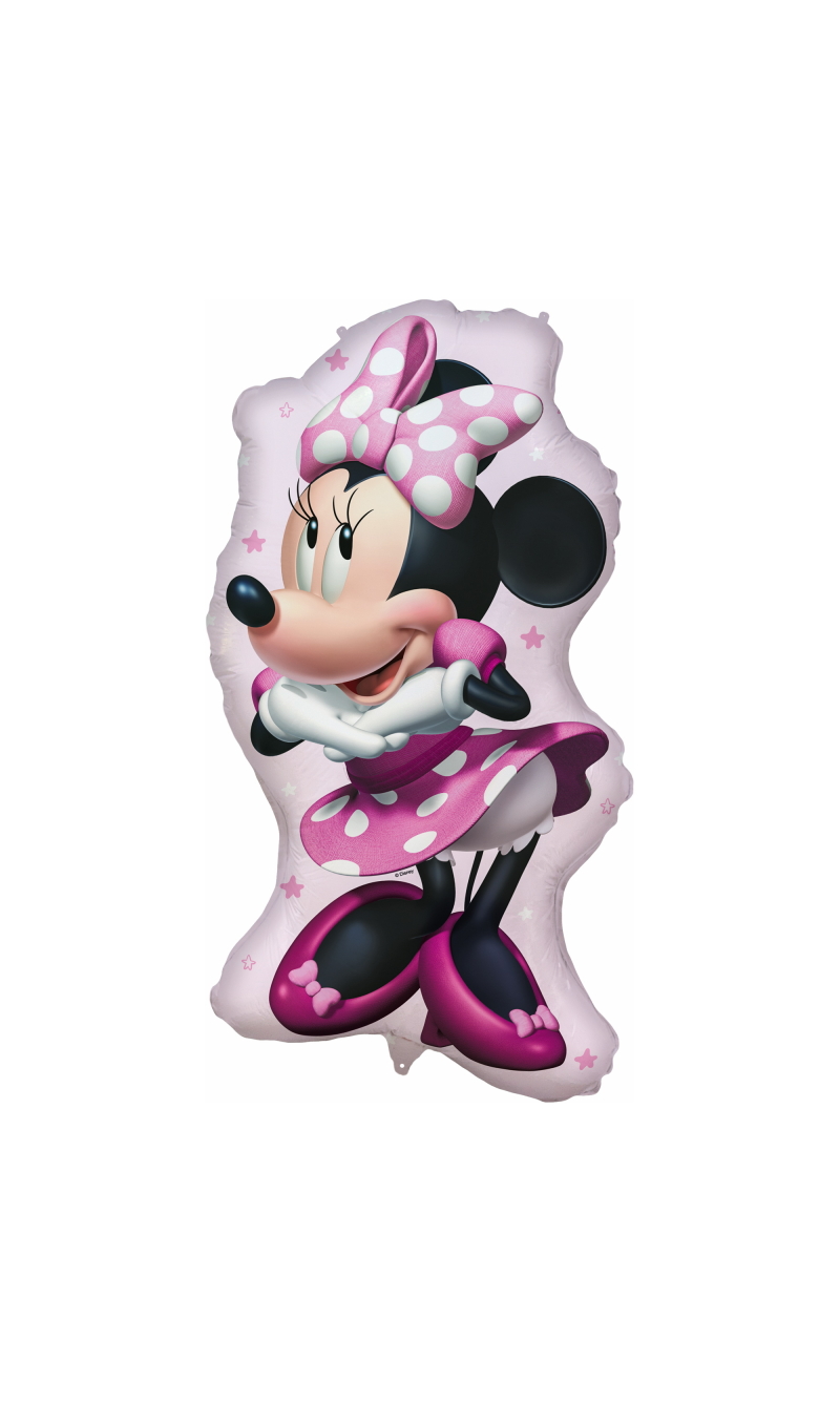 Minnie Mouse Shaped Supersize Foil Balloon 53x89cm