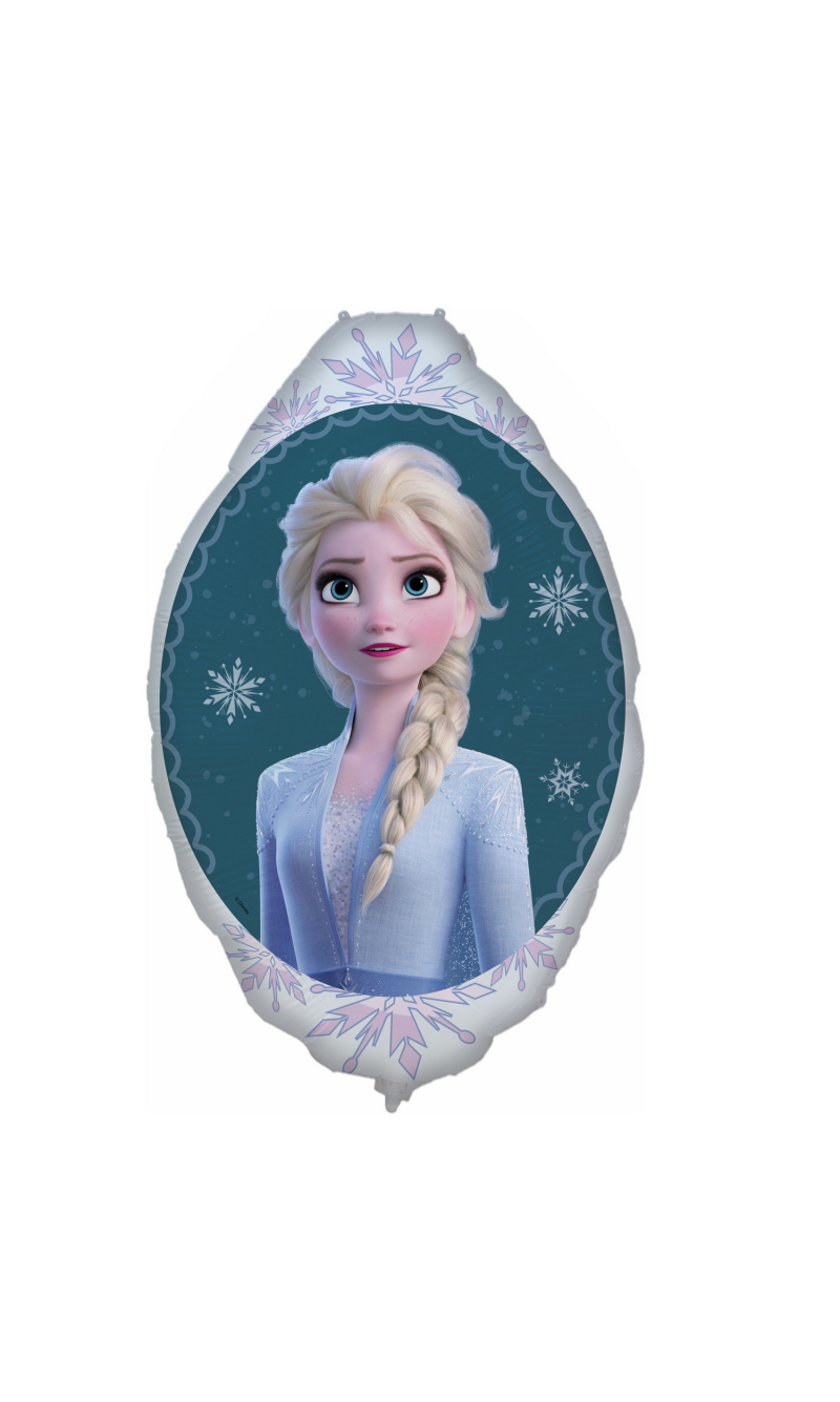 Frozen Elsa Shaped Supersize Foil Balloon 68x90cm