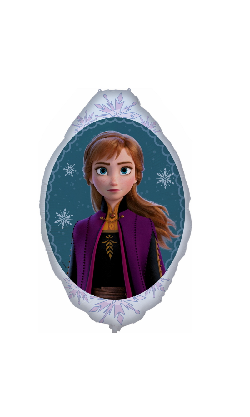 Frozen Anna Shaped Supersize Foil Balloon 68x90cm