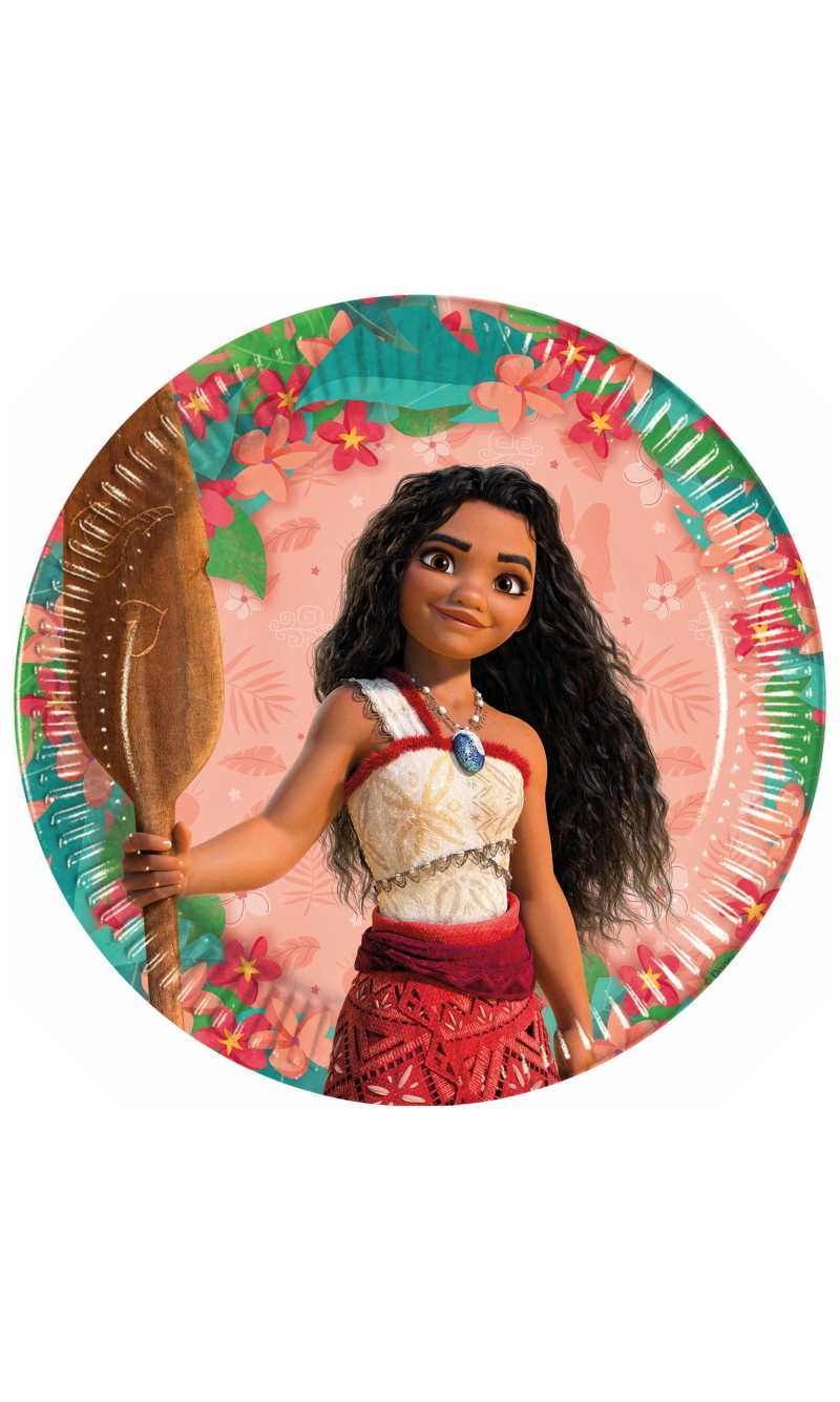 Moana II Sailing Spirit FSC Paper Plates 23cm - 8pk