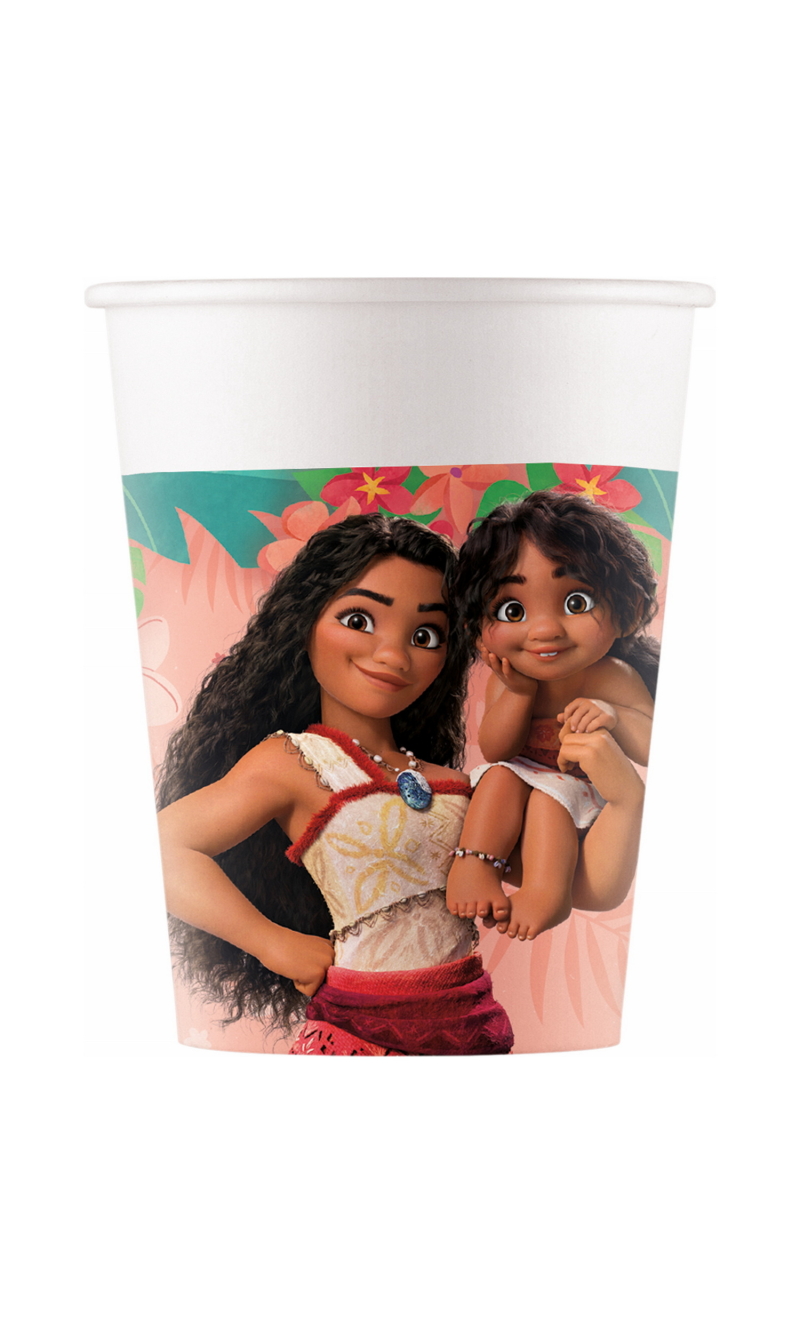 Moana II Sailing Spirit FSC Paper Cups 200ml - 8pk