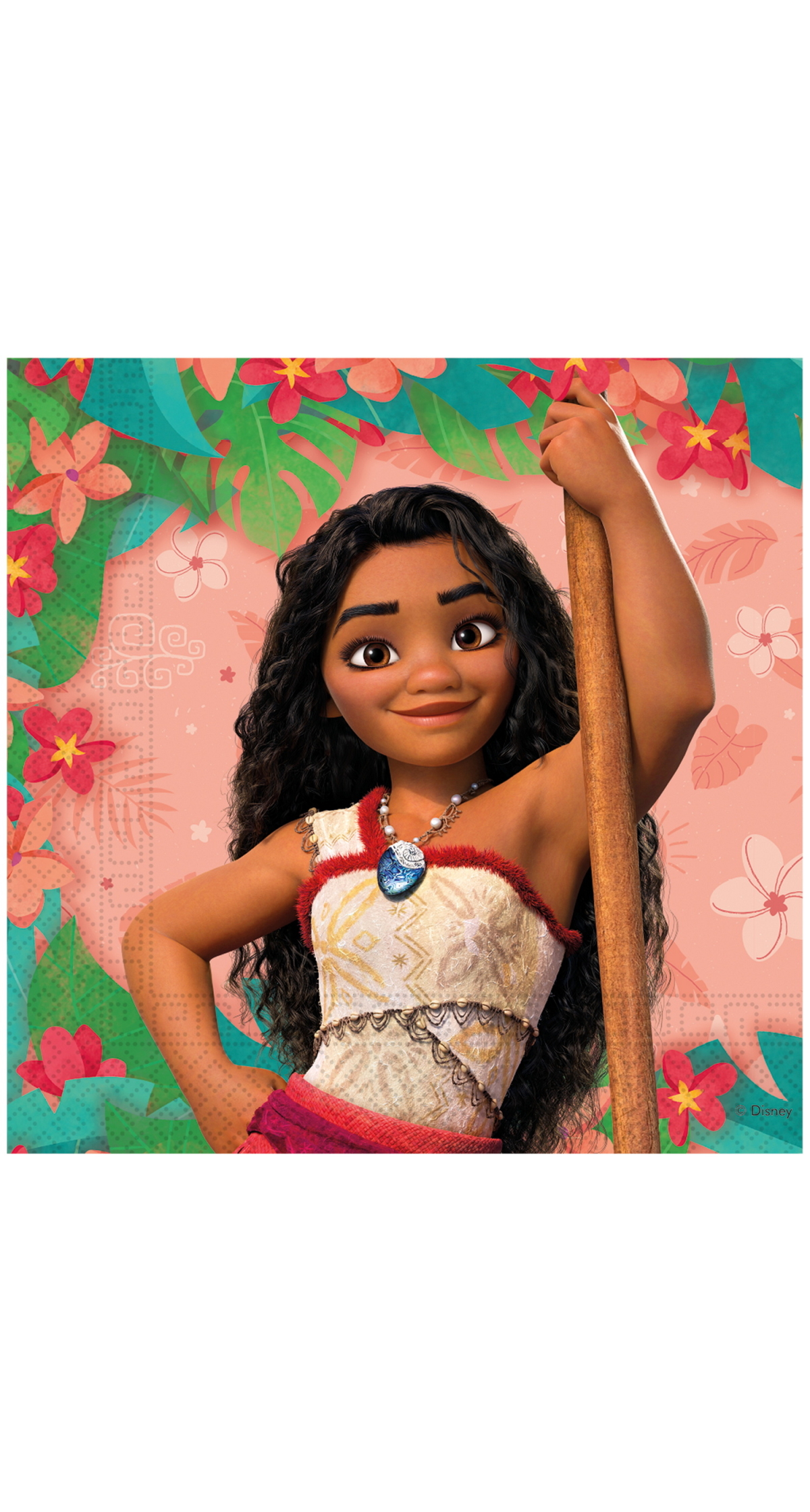 Moana II Sailing Spirit FSC Paper Napkins 33x33cm - 20pk