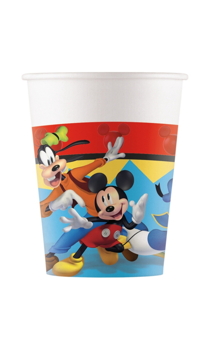 Mickey Jump Into Fun FSC Paper Cups 200ml - 8pk