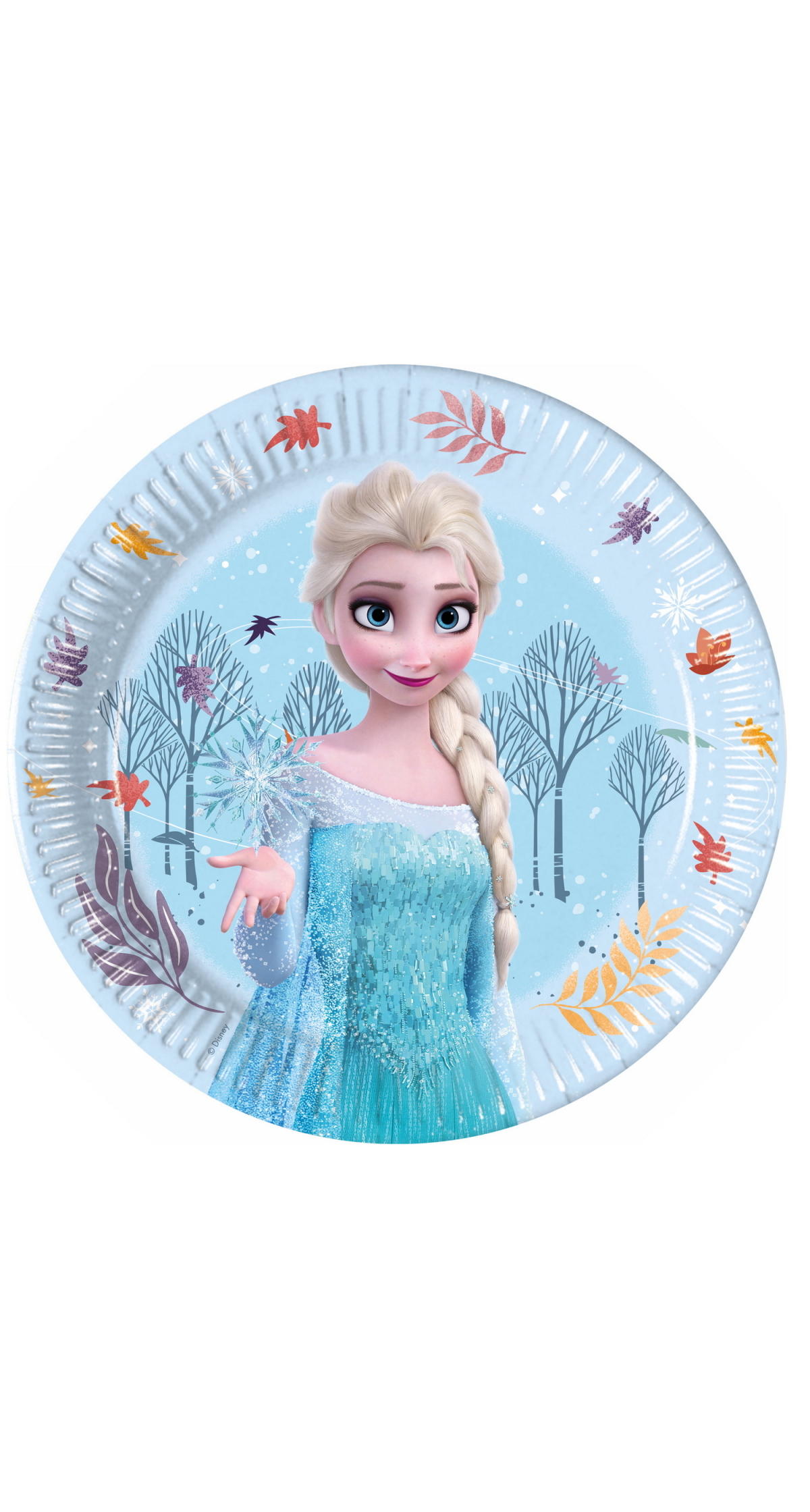 Frozen Idyllic Wonder FSC Paper Plates Medium 20cm - 8pk