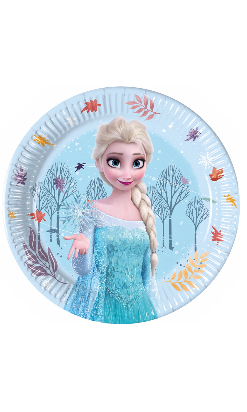Frozen Idyllic Wonder FSC Paper Plates Medium 20cm - 8pk