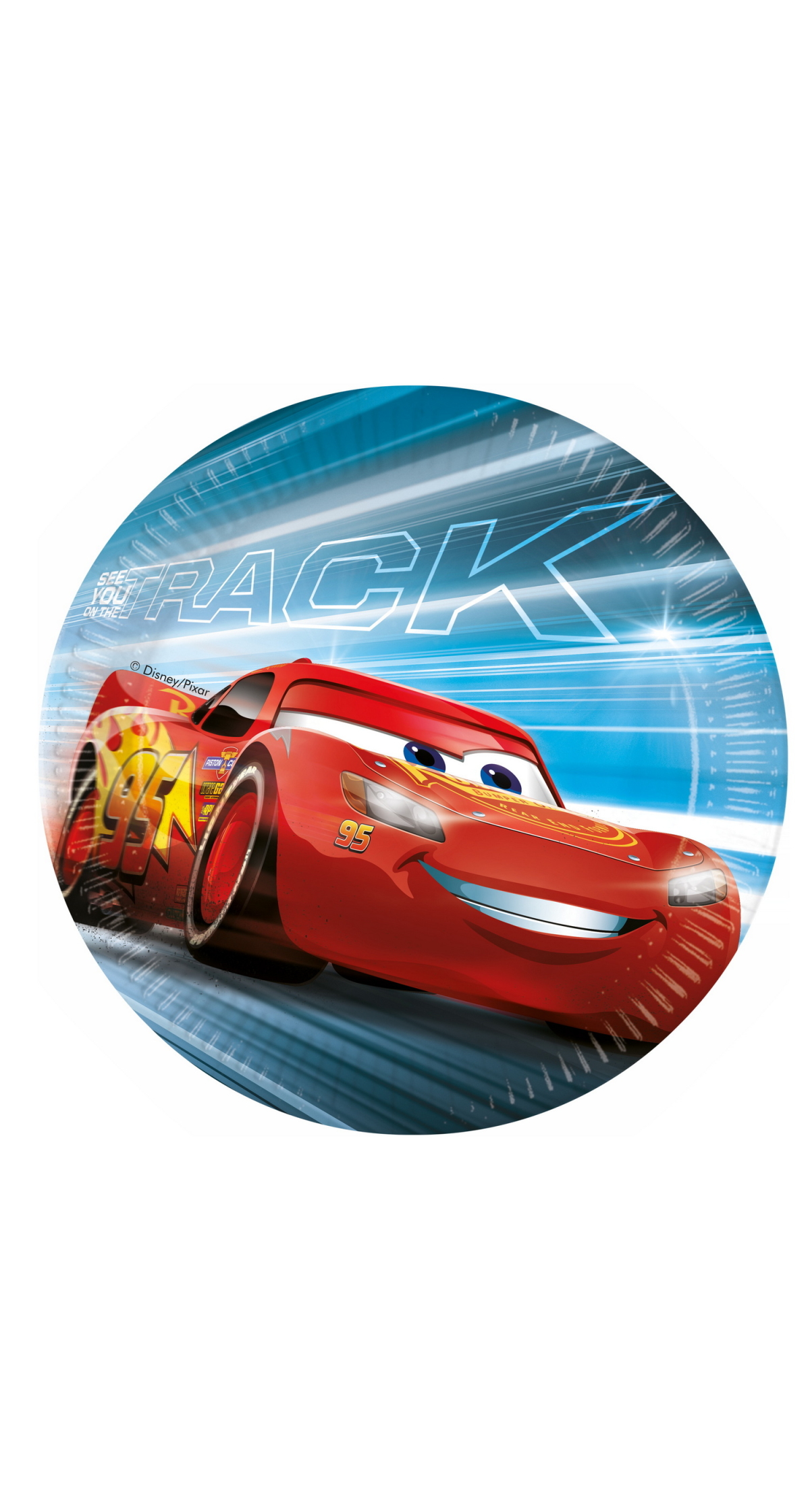 Cars Victory is Mine FSC Paper Plates 23cm (mixed 2 designs) - 8pk