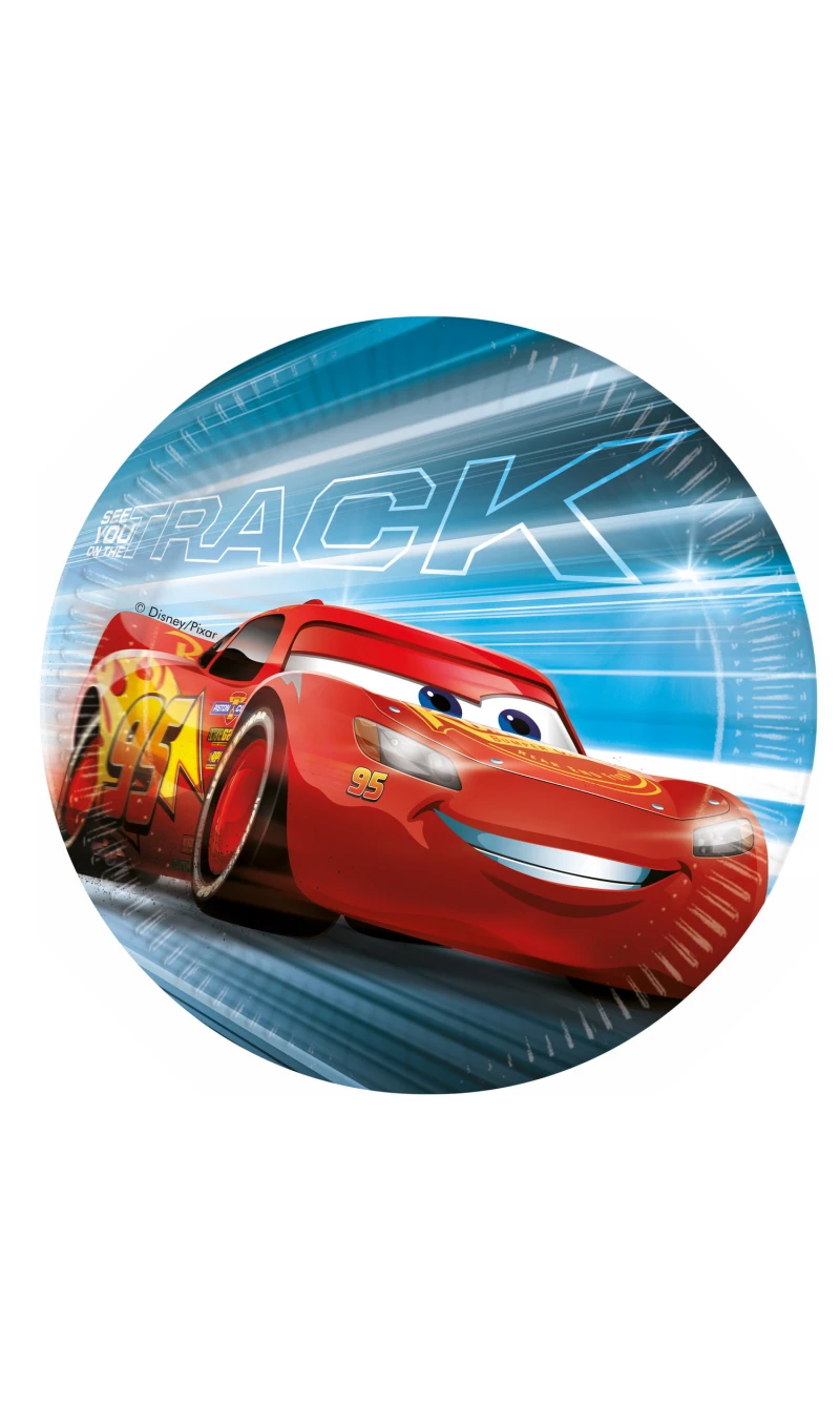 Cars Victory is Mine FSC Paper Plates 23cm (mixed 2 designs) - 8pk