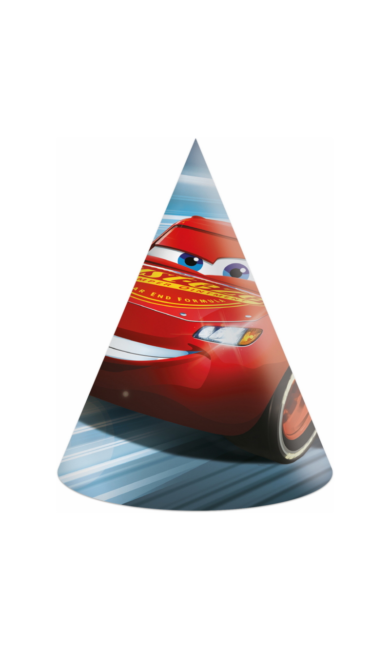 Cars Victory is Mine FSC Paper Hats (Mixed Designs) - 6pk