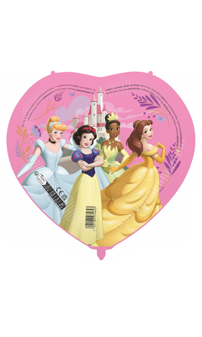 Princess Shaped Supersize Foil Balloon 80x69.5cm
