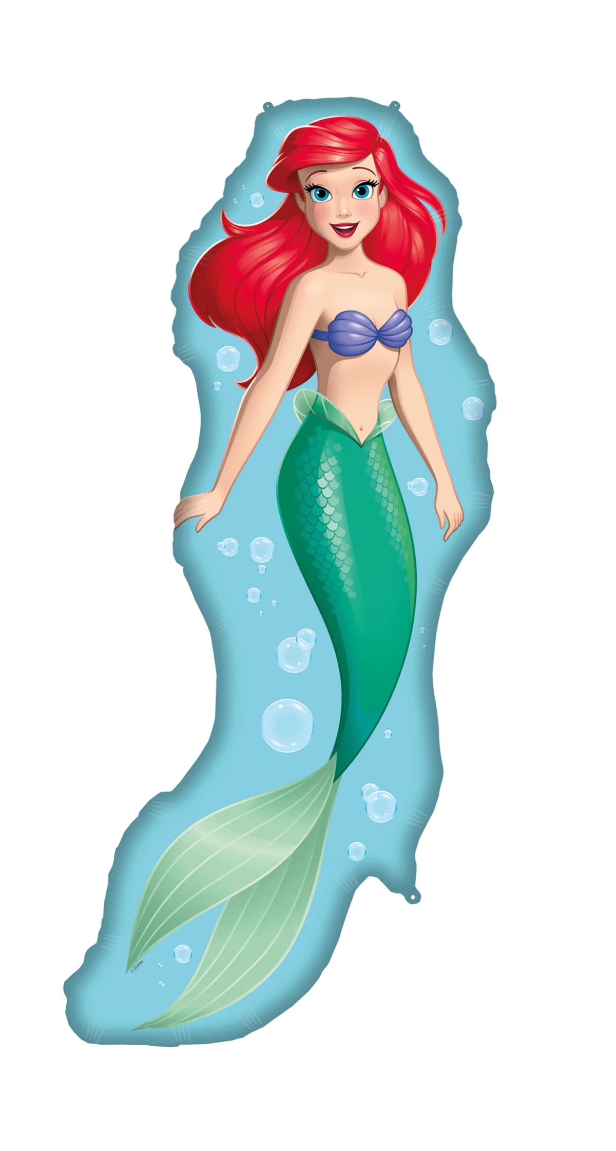 Ariel Curiοus Shaped Supesize Foil Balloon 40x99cm