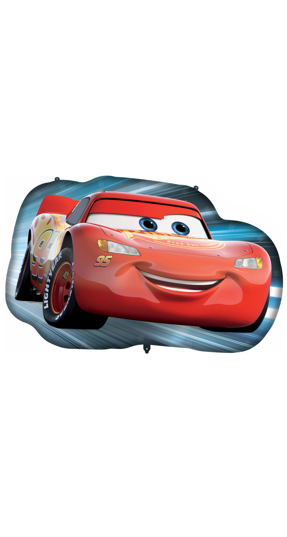 Cars Shaped Supersize Foil Balloon 97x67cm