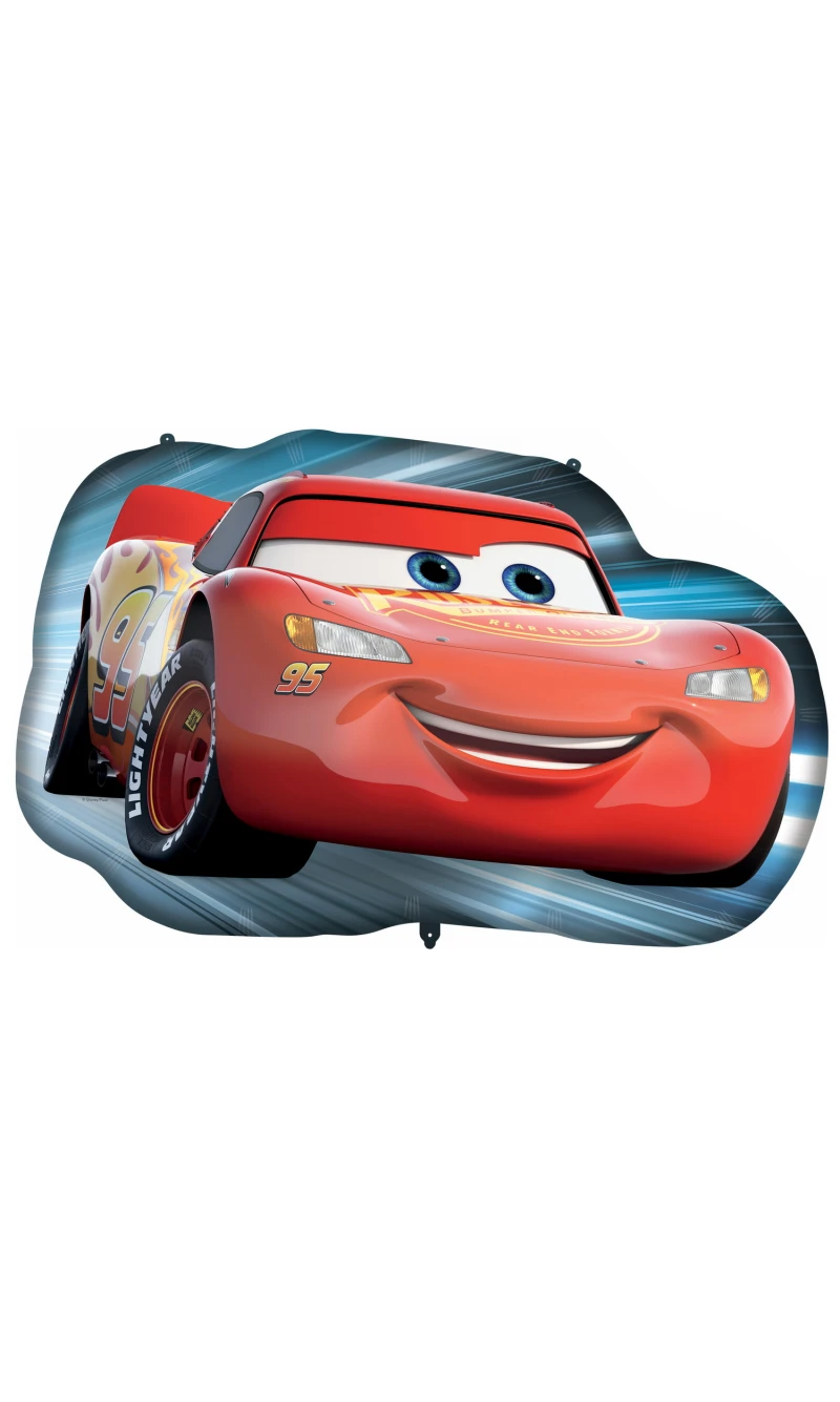 Cars Shaped Supersize Foil Balloon 97x67cm
