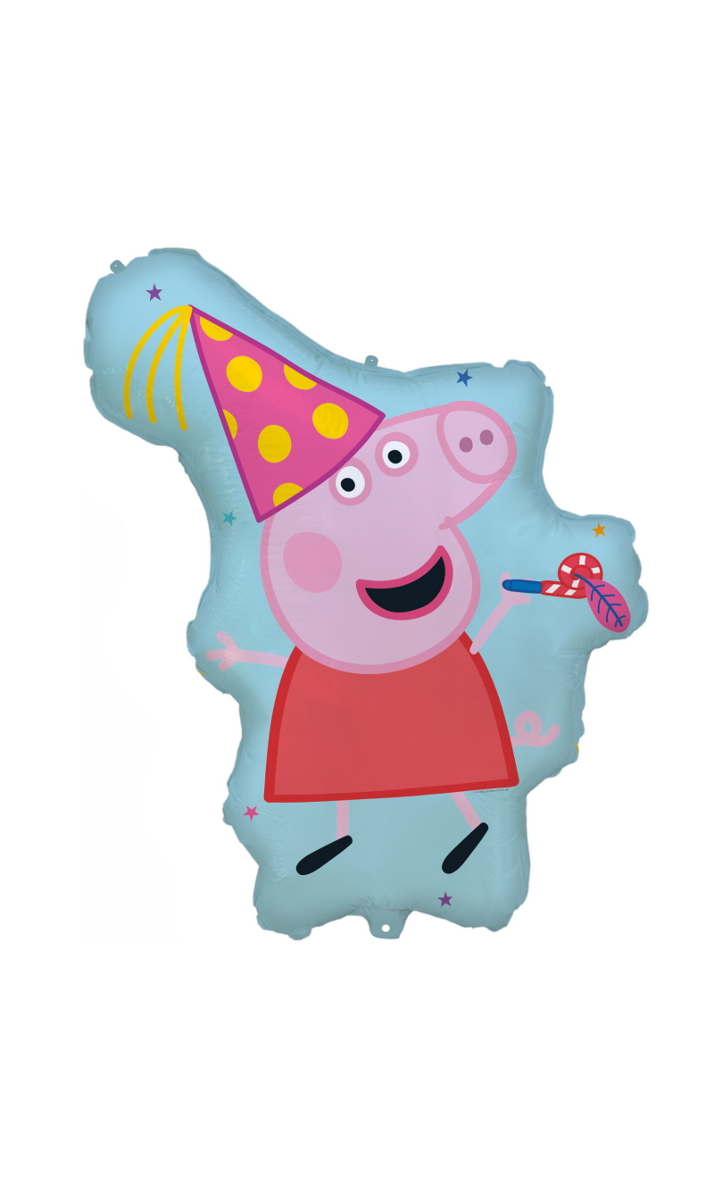 Peppa Pig Messy Play Foil Balloon Supersize Peppa 65x85cm 