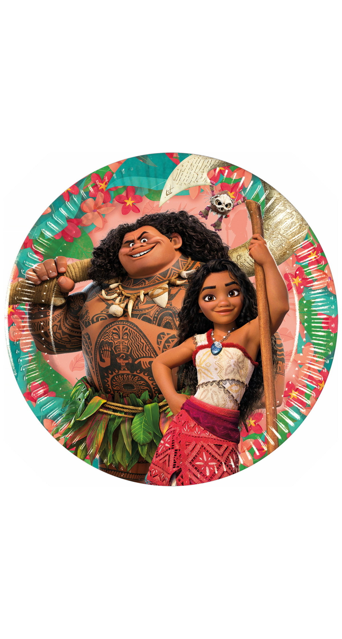 Moana II Sailing Spirit FSC Paper Plates Medium 20cm - 8pk