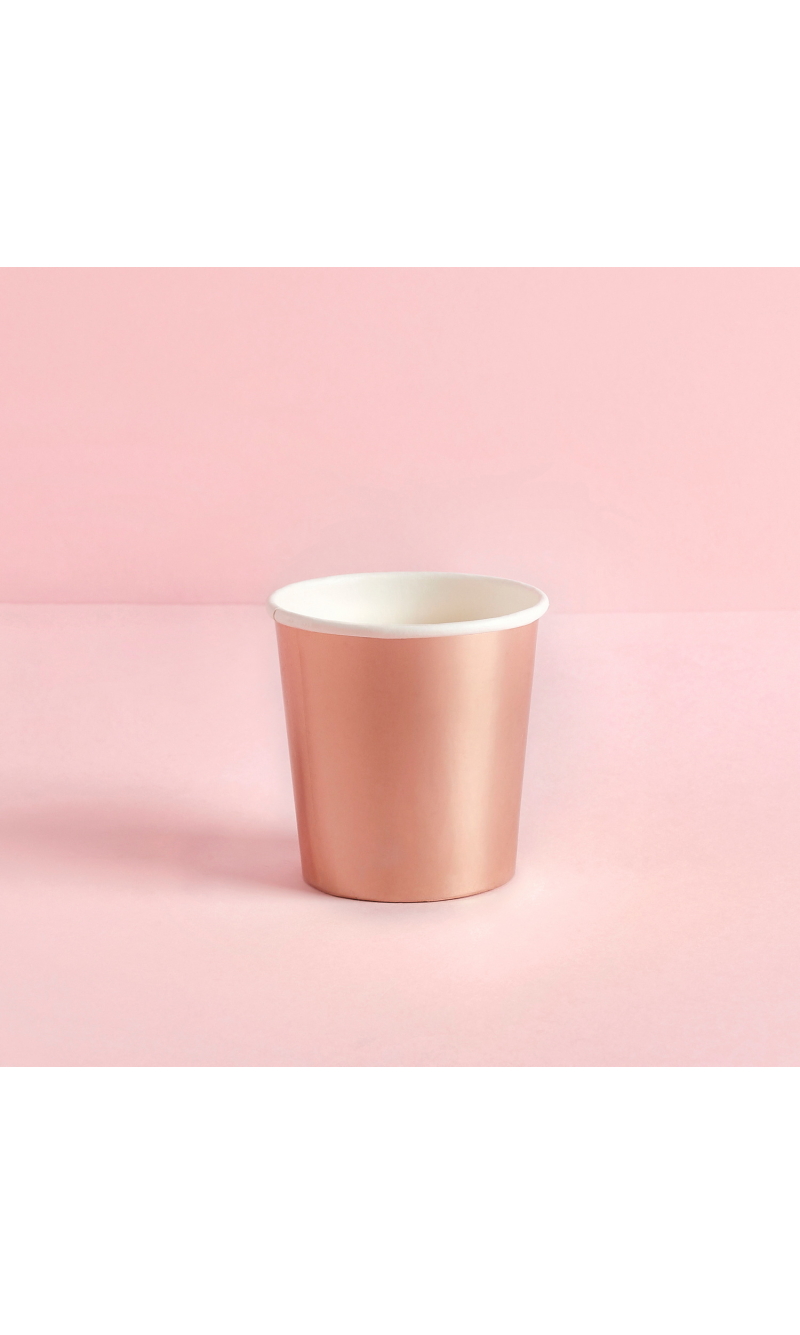 Rose Gold Shot Cups - 10pk