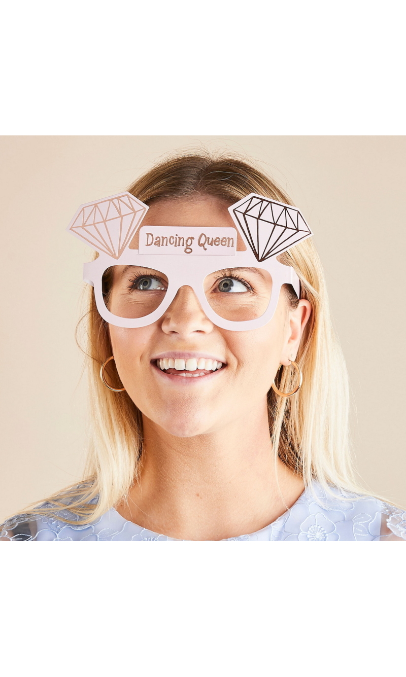 Hen Party Card Glasses - 10pk