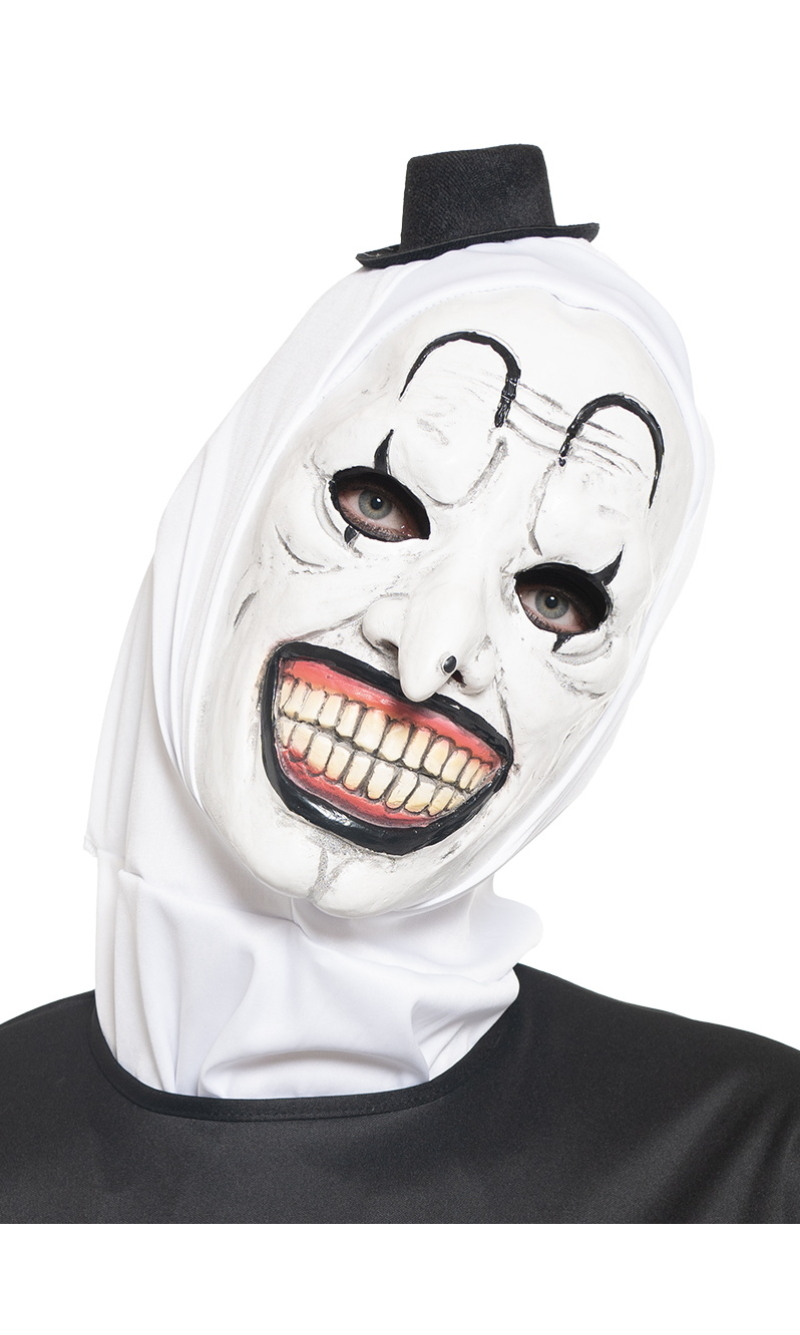 Art The Clown Latex Mask - Adult One Size