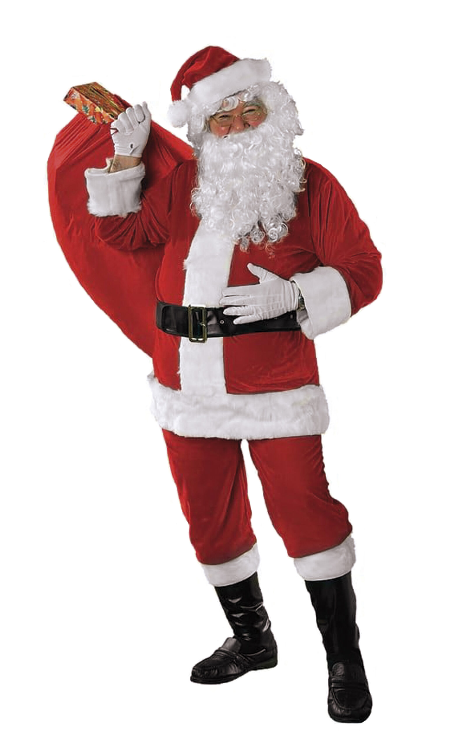 Premium Santa Claus Costume - Adult Size STD )M/L)