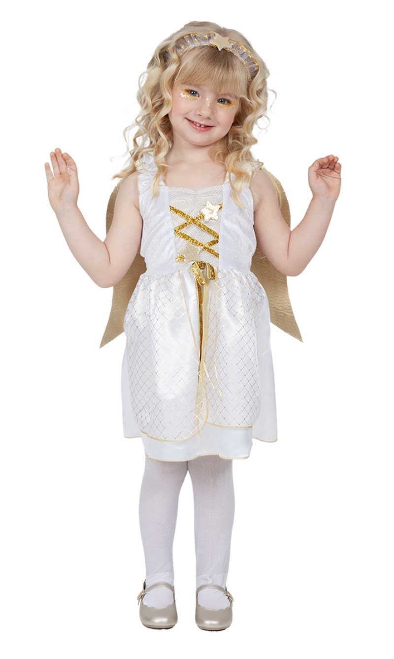 Deluxe Angel Girl Costume - Age 2 to 3 Years