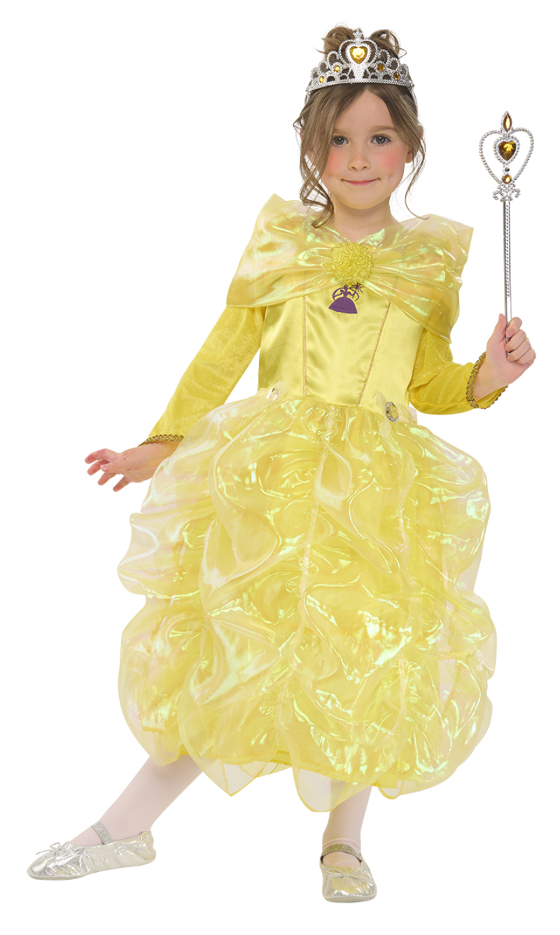 Deluxe Belle Paradise Princess Costume - Age 7 to 8 Years 