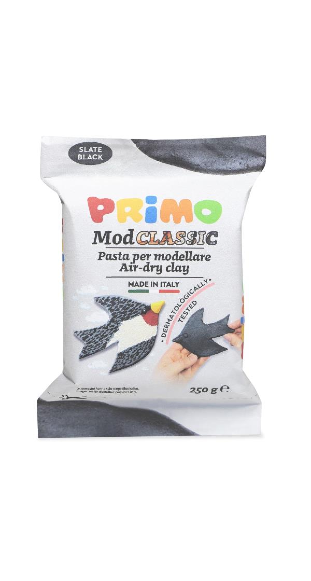 CMP Modelling Clay Air Drying Display Classic Slate Black - 250g