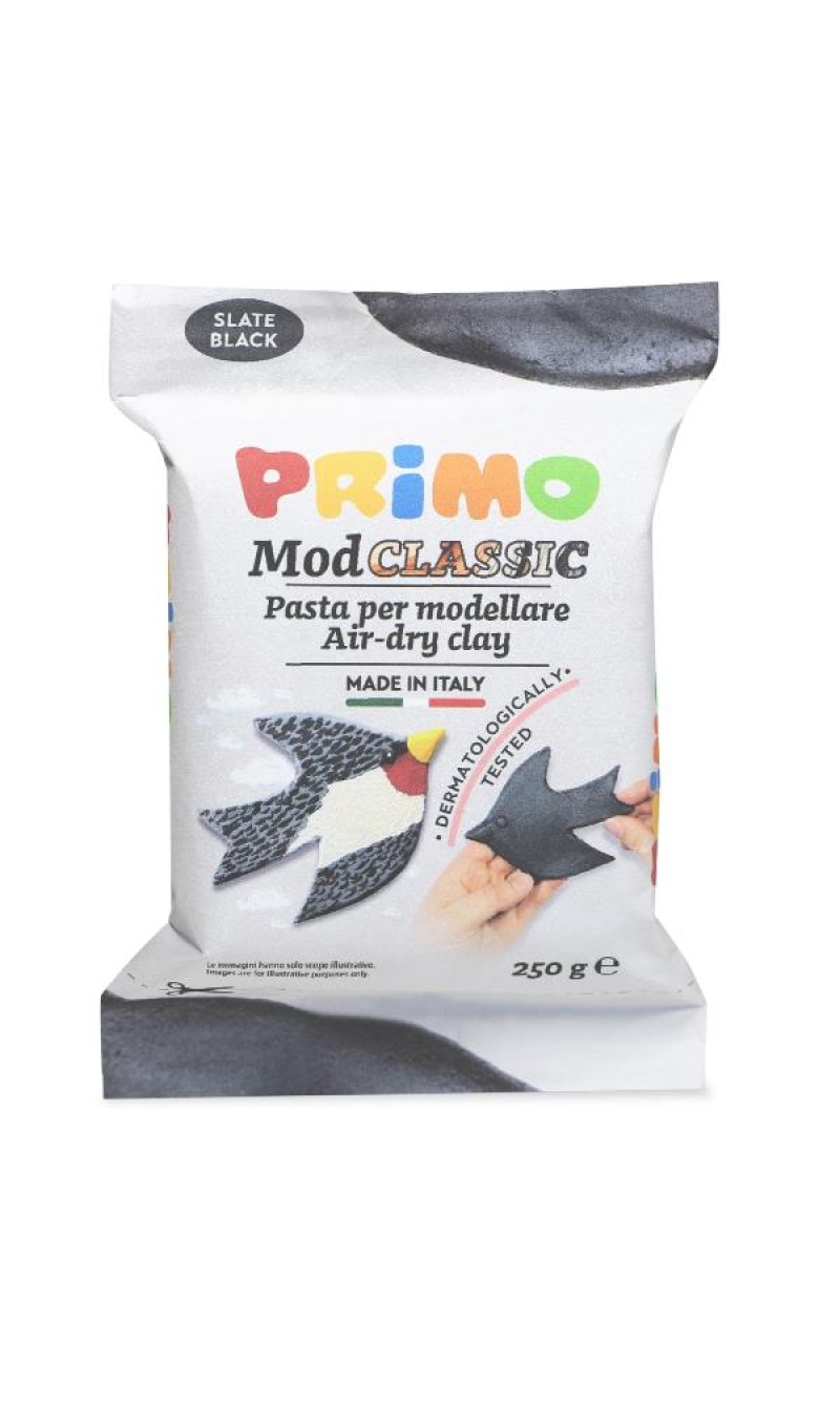 CMP Modelling Clay Air Drying Display Classic Slate Black - 250g